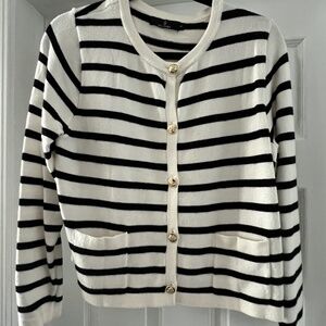 Striped cardigan
